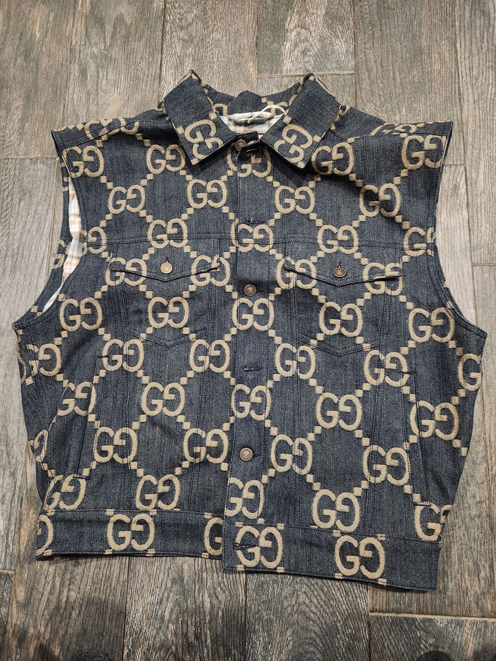 Gucci GG Monogram Denim Jacket